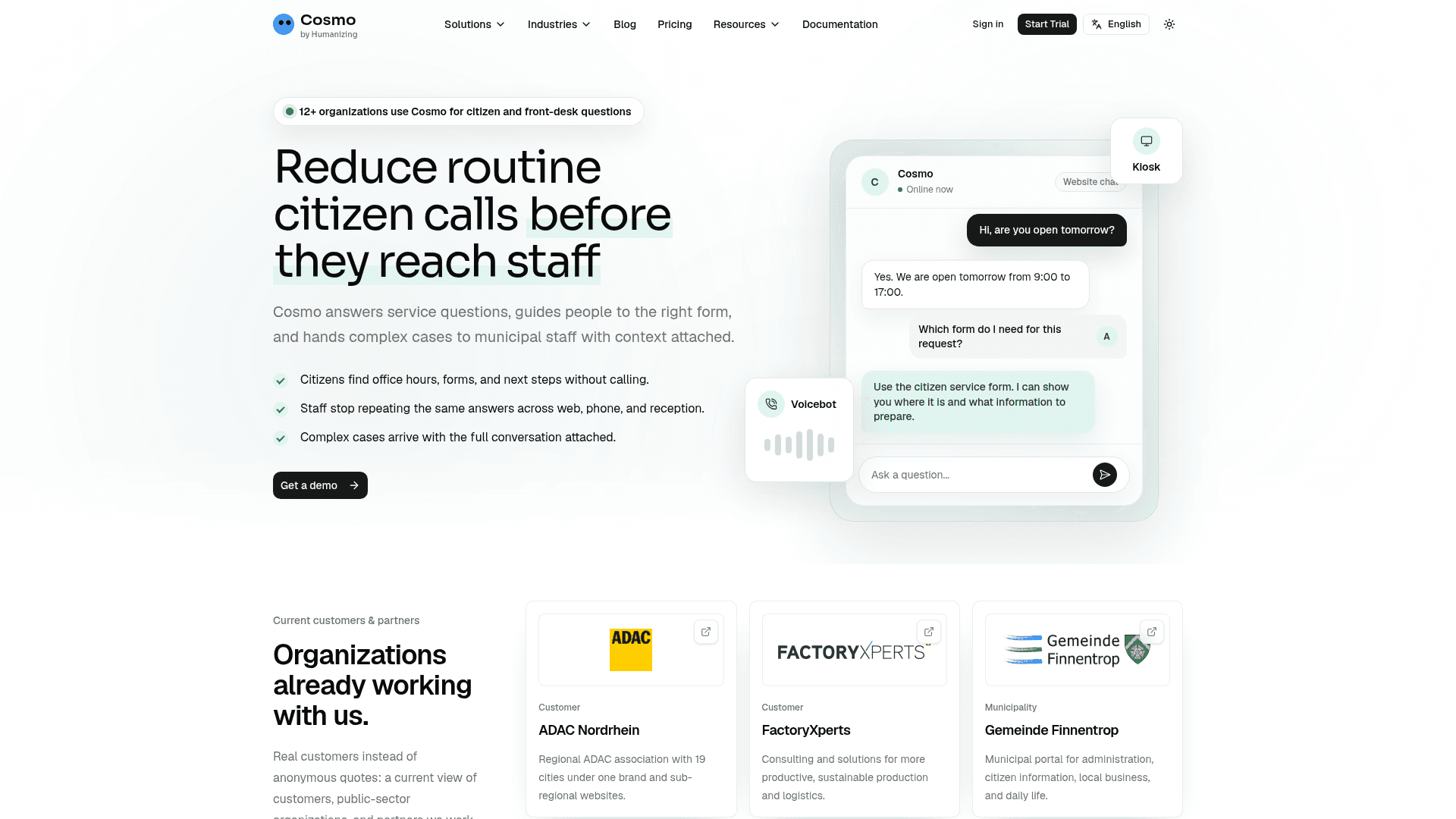 Cosmo by Humanizing